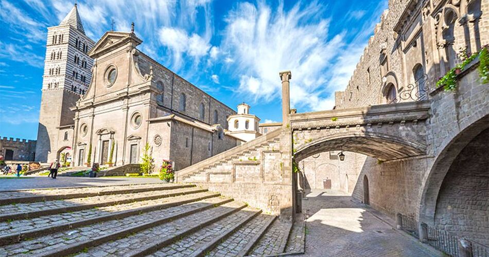 Viterbo, palace of the popes